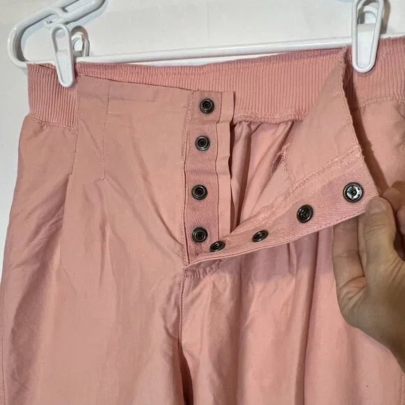 Free People FP Movement Mesmerize Me Cargo Pants in Sunkissed Pink Small Size - Picture 11 of 16